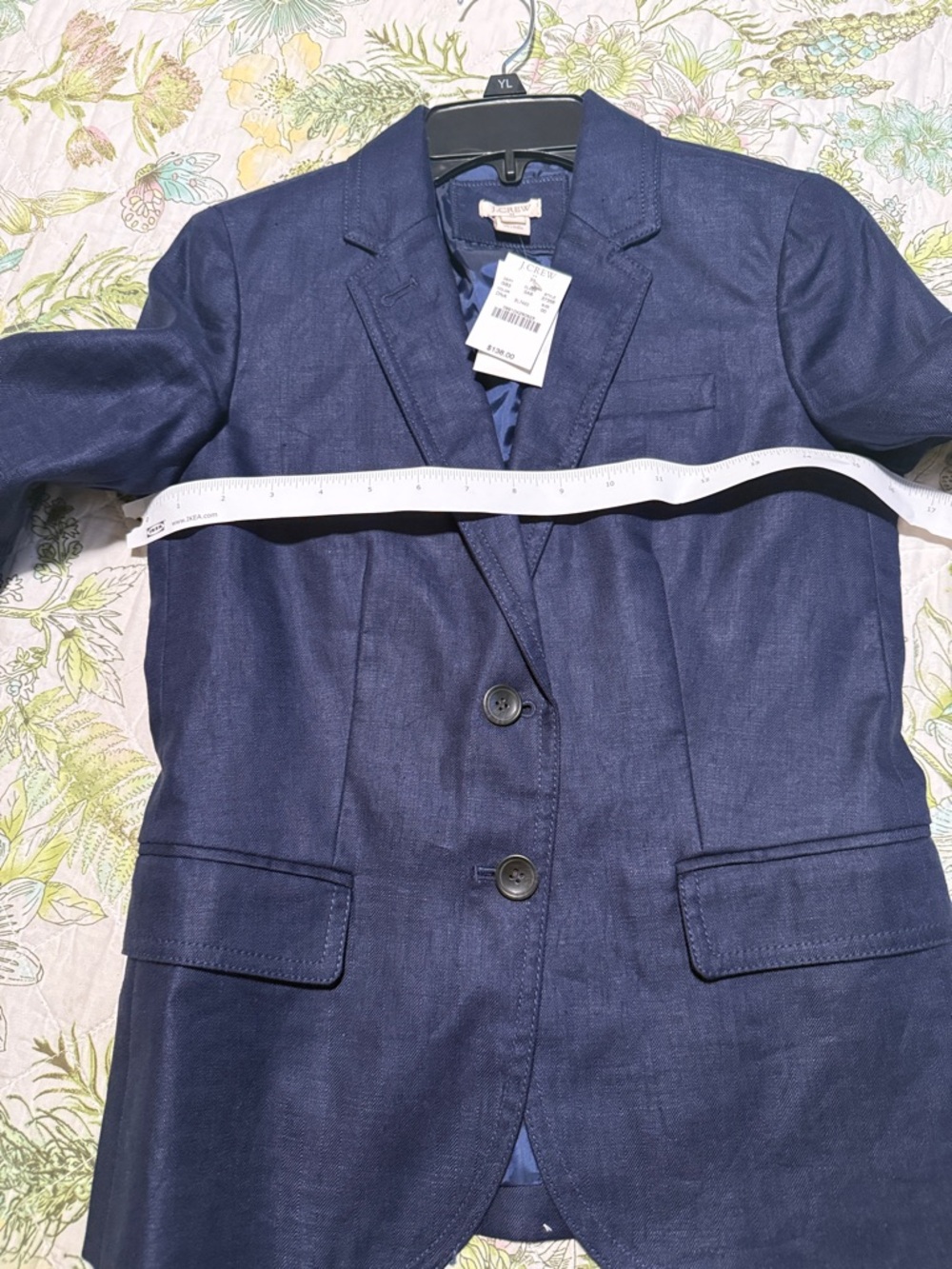 J. Crew Midnight Blue Jacket. - Picture 6 of 9